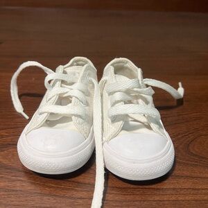Converse Kids White Sneakers